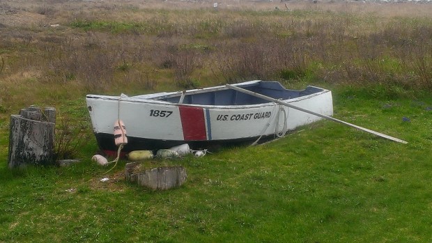 An old USCG rowboat.